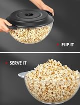 Yabano Popcorn Maker 5L 800W Nonstick Plate Electric Stirring Quick-Heat Black view 7