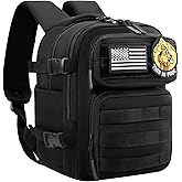 kcross 12L Mini Tactical Backpack for Men and Women, Tactical Backpack Small for Hiking, Small Tactical Bag