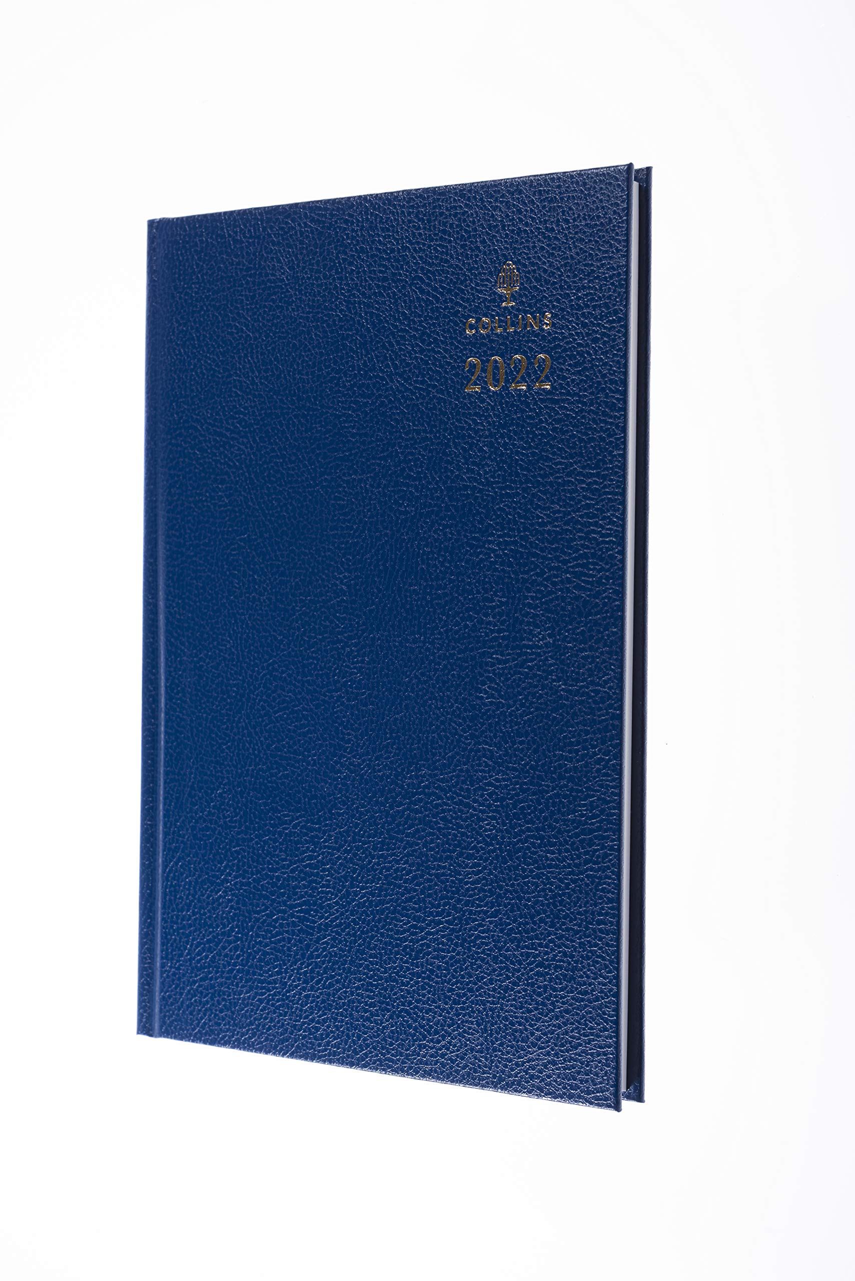 Collins Desk A5 Week to View 2022 Diary - Blue
