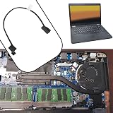 eMagTech DC Jack Battery Cable for Dell Latitude E7470 7470 Series AAZ60 049W6G view 2