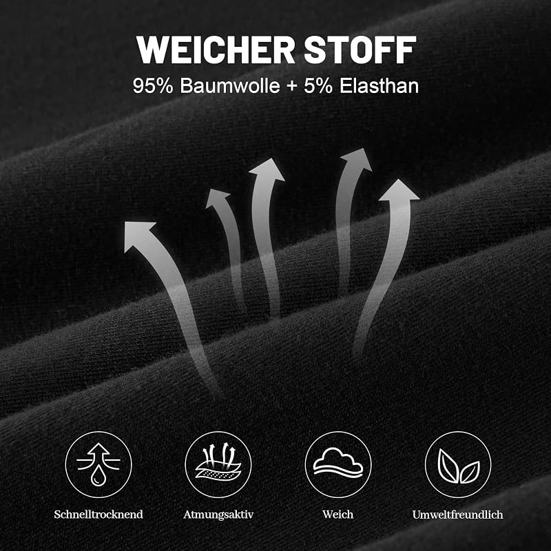 Boxershorts Herren Baumwolle (2er - 5er Pack) B+B+B a M