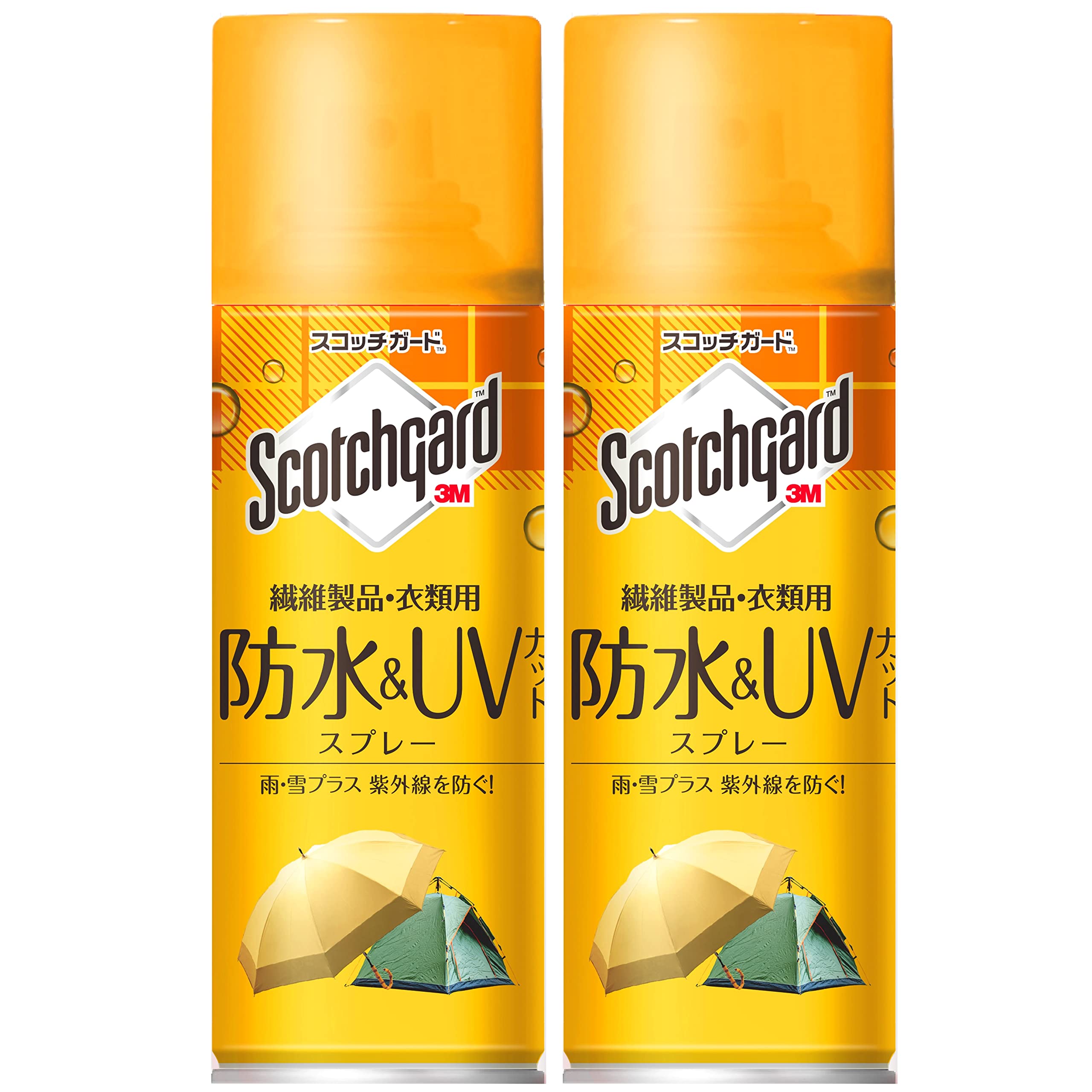 【Amazon.co.jp限定】3M 防水スプレー UVカット 紫外線 色あせ防止 衣類 繊維製品用 300ml 2本 スコッチガード SG-V300SENI 2P商品画像