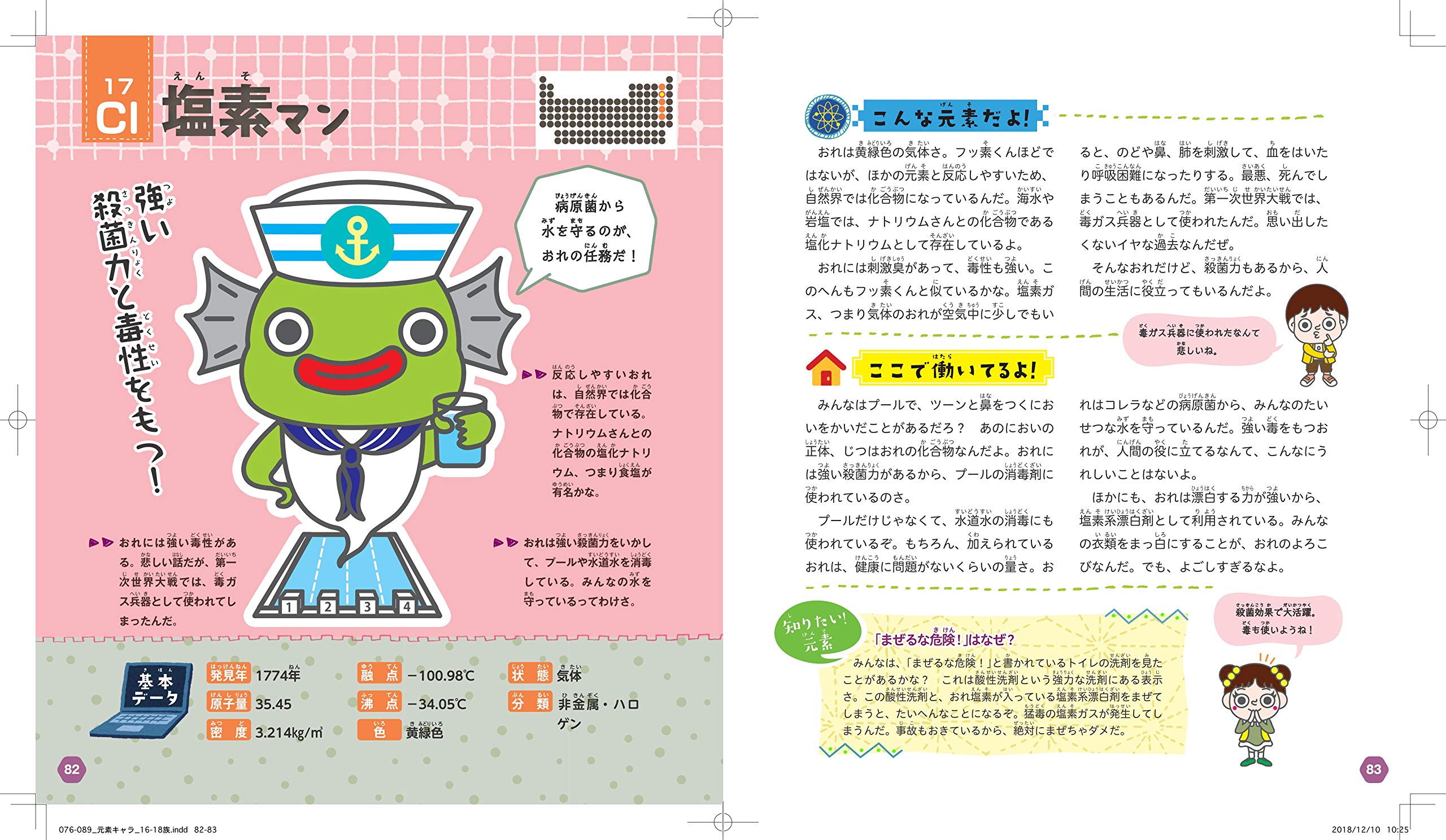 化学のキホンがめちゃくちゃわかる 元素キャラクター図鑑 Amazon Com Books