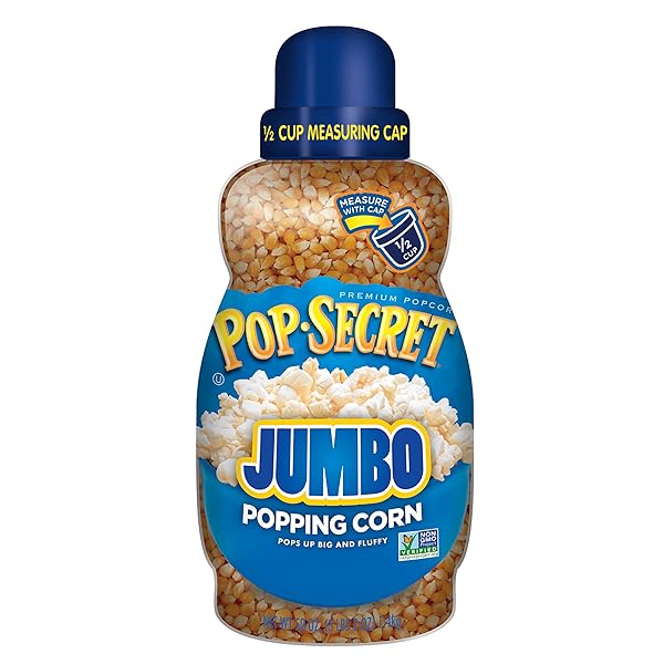 POP SECRET JUMBO POPCORN KERNELS, 50 OZ JAR