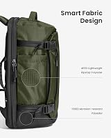 tomtoc Travel Backpack 28L TSA Friendly 16in Laptop Underseat 45x30x20 view 9