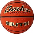 Baden Elite Indoor Game Composite Basketball - Official Size 6 & 7 Premium Quality Composite Microfiber Cover for Superior Ball Control - Ideal for Indoor Games