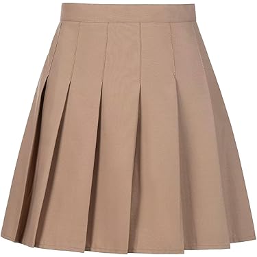 Mini Jupe Beige Plissée American Eagle – Taille 6, Style Y2K écolière