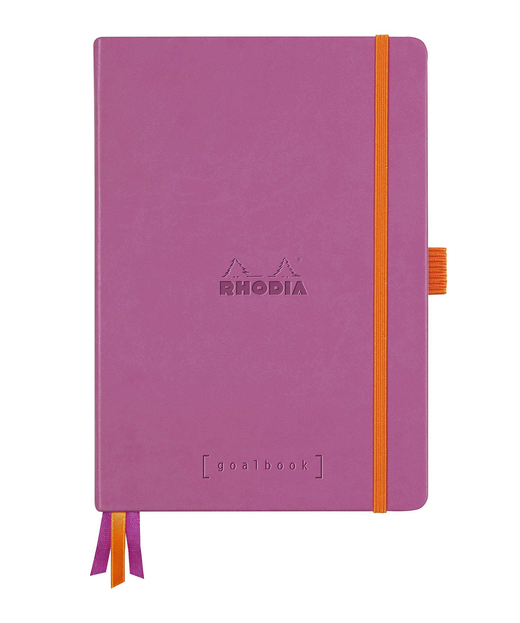 Rhodia Hardcover Goal Book, A5, Dot - Lilac