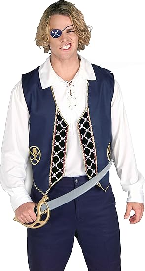 Amazon Co Jp 海賊ベストfor Adults 服 ファッション小物