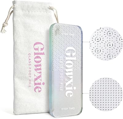 Glowxie Nano Glass Foot File - Callus Remover & Exfoliator Tool