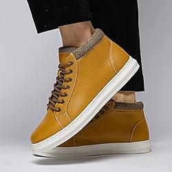 Arkbird Mens Leather Sneaker Fashion Classic Casual