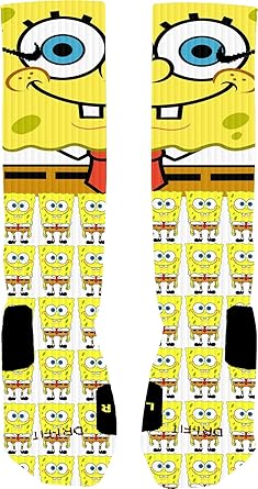 spongebob basketball socks
