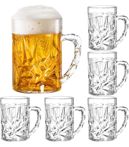 Lot De 6 Tasses À Café En Verre "mia" 10cl Transparent à Prix