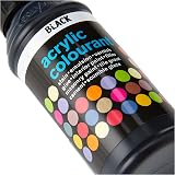 Polyvine Universal Acrylic Colourant Black — High Colour Saturation view 2