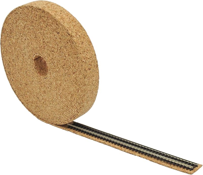 SPD UK OO Gauge Cork Track Underlay Roll 10m 35mm 3mm Thick