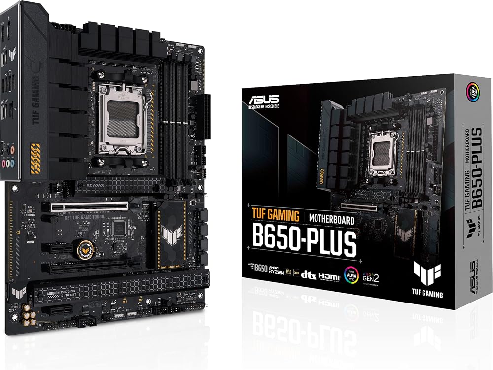ASUS TUF GAMING B650-PLUS AMD AM5 ATX Motherboard DDR5 PCIe 5.0 USB4