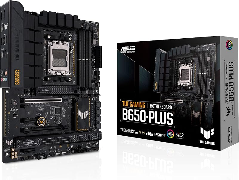 ASUS TUF GAMING B650-PLUS AMD AM5 ATX Motherboard DDR5 PCIe 5.0 USB4