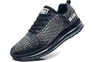 Azooken Mens Sports Footwear Tennis Breathable Jogging Lightweight Shoes