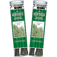 Scentsicles White Winter Fir Geurstokjes - Vers Gesneden Dennengeur Voor Kerstboom En Kamer