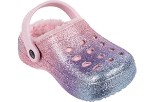 Capelli New York Girls Injected Eva Clog with Faux Berber Lining