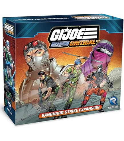 Amazon.com: Renegade Game Studios G.I. Joe Mission Critical: Chaos