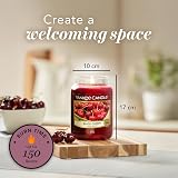 Yankee Candle Black Cherry Large Jar Scented Candle 150 Hours Burn Time view 5