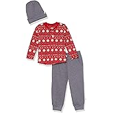 HonestBaby unisex-baby Playwear Outfit Sets Tops and Bottoms 100% Organic Cotton for Baby and Toddler Boys, Unisex