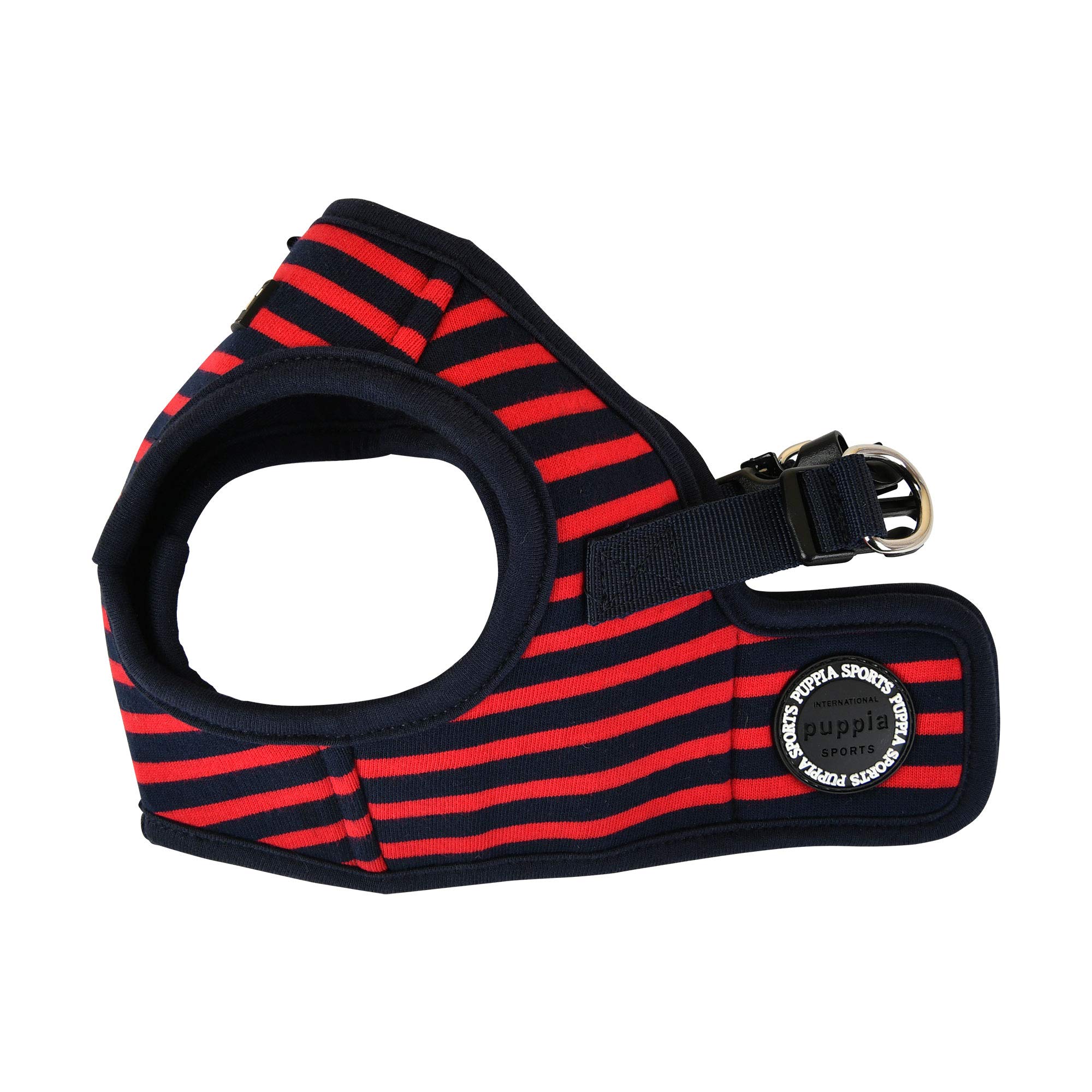 Puppia Briton Harness B Dog Harness, Red, M