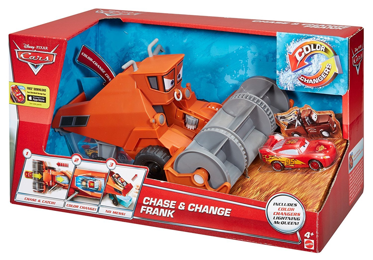 Disney Parks Exclusive Cars Land Tractor Tipping Playset with Mater and