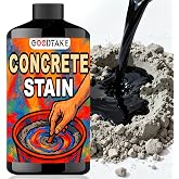 GOODTAKE Liquid Cement Color | Concrete &amp; Cement Dye Colorant | 3.5 oz (100 ml) | Super-Concentrate | Dye, Tint, Pigment | Odorless &amp; Non-Toxic |for Concrete, Mortar, Grout, Gypsum (Black, 3.5 oz)