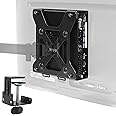VIVO Behind Monitor VESA Mount Designed for Dell OptiPlex Micro CPU, Monitor Arm Computer Holder, Concealed Behind Screen, Desk Clamp Option, Black, Mount-DLMM1