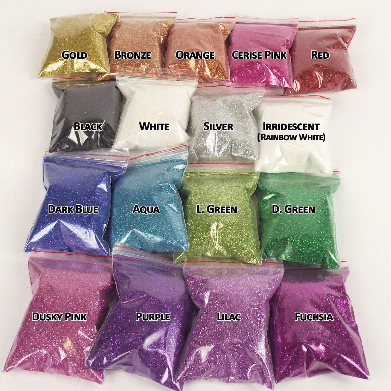 25 Grams Of Extra / Ultra Fine Glitter in Cerise Pink For Crafts / Nails / Floristry