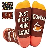 Zmart Drink Socks for Women - Coffee Gifts for Coffee Lovers, Wine Socks for Drinkers