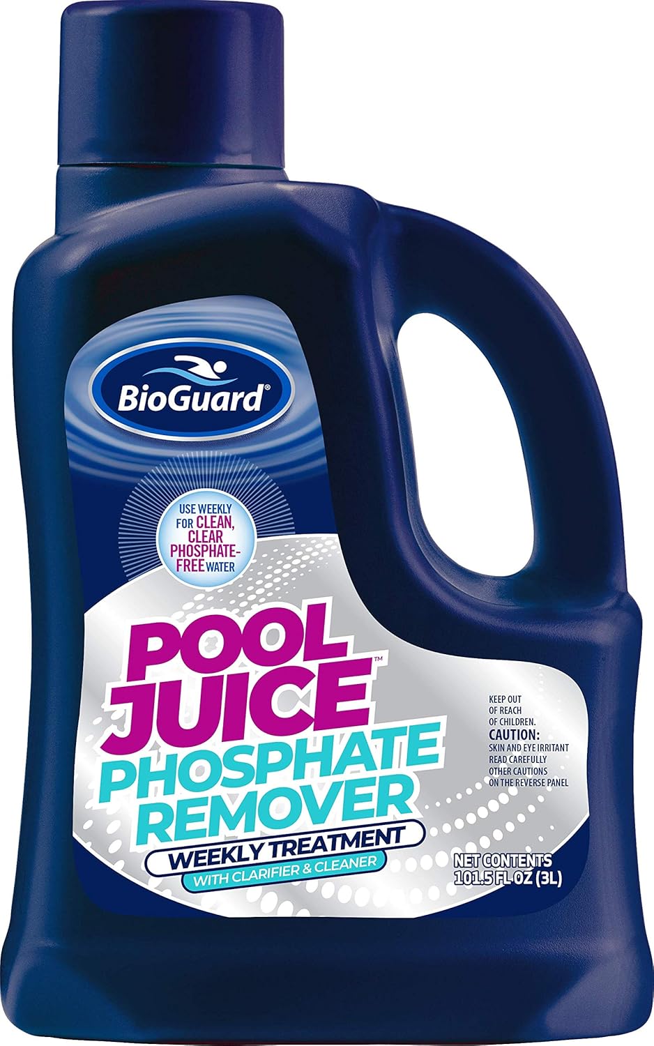 Amazon Com Bioguard Pool Juice Phosphate Remover Weekly Treatment 3 L Garden Outdoor