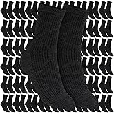 Croloose Winter Socks Bulk for Homeless Donations Moisture Wicking Crew Socks for Unisex Adult Men