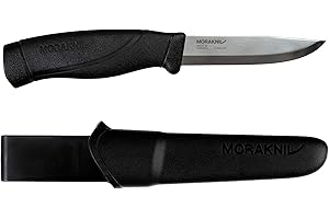 Morakniv Companion Heavy Duty Knife with Stainless Steel Blade, 4.1-inch