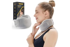 NIMOOD Cervicorrect Neck Brace for Snoring, Neck Pain Relief & Neck Support Collar for Sleeping Anti Snoring Devices Wraps Keep Vertebrae Stable & Aligned for Relief of Cervical Spine Pressure (Large, 3.7″)