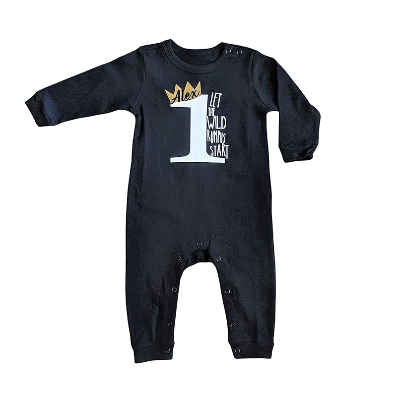 first birthday romper boy
