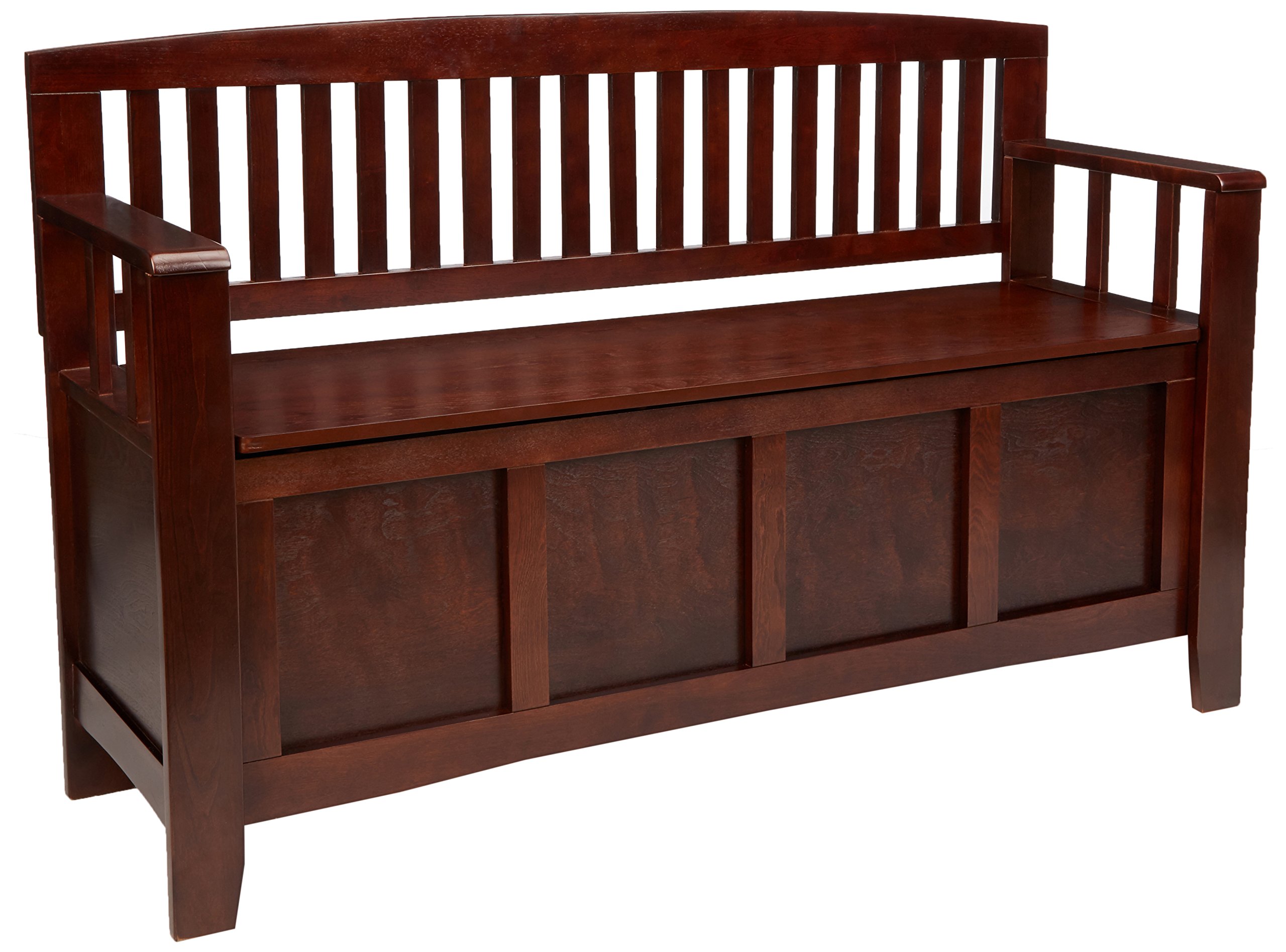 Linon Home Dcor Linon Home Decor Cynthia Storage Bench, 50″w x 17.25″d