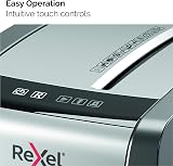 Rexel Momentum X410-SL Slimline Cross Cut Shredder 10-11 Sheets 23L Black view 8