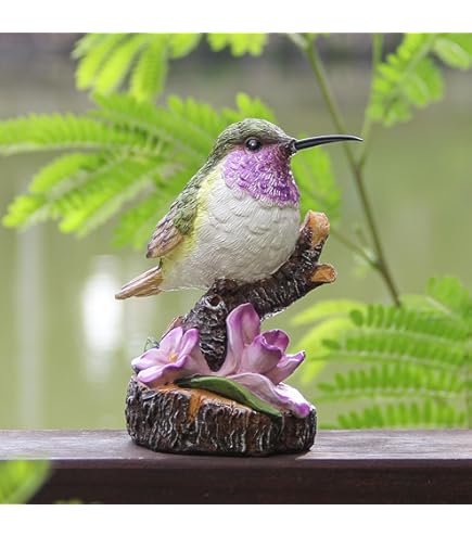 Amazon.com: US 4.5 Inch Goldfinch Bird on Branch Decorative Statue