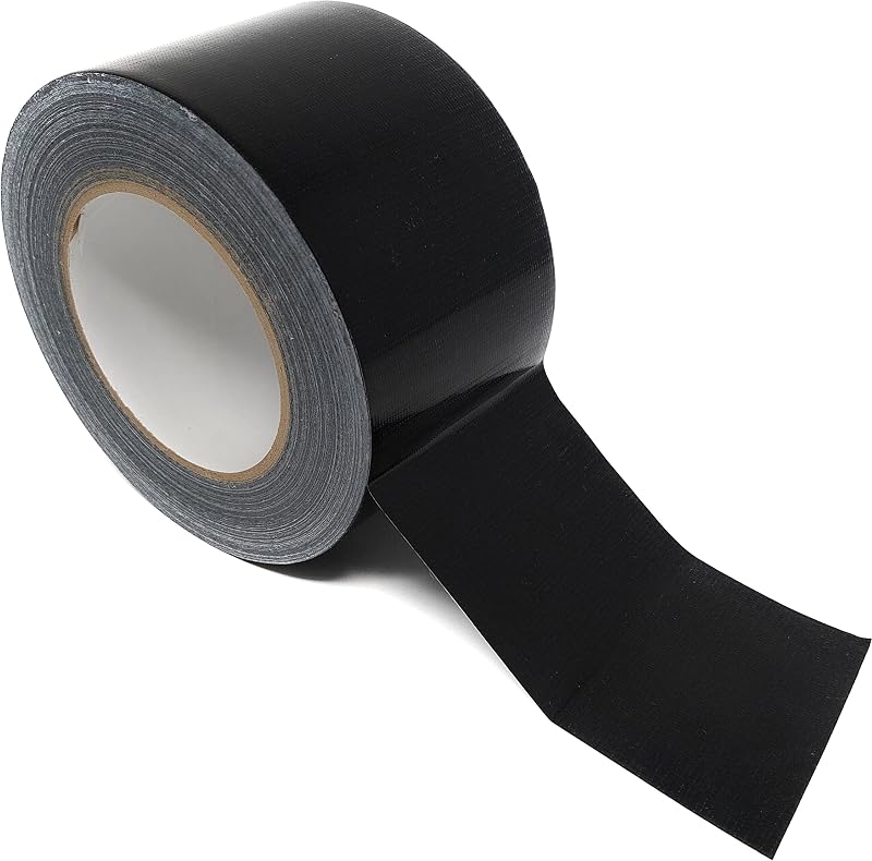 ArmaKit Heavy Duty Duct Tape 75mm x 50M Black Industrial Grade Waterproof Seal