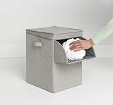 Brabantia Stackable Laundry Box 9.2 Gal 35L Light Gray view 2