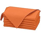 Ruvanti Linen Napkins Set of 6, 18x18 Cloth