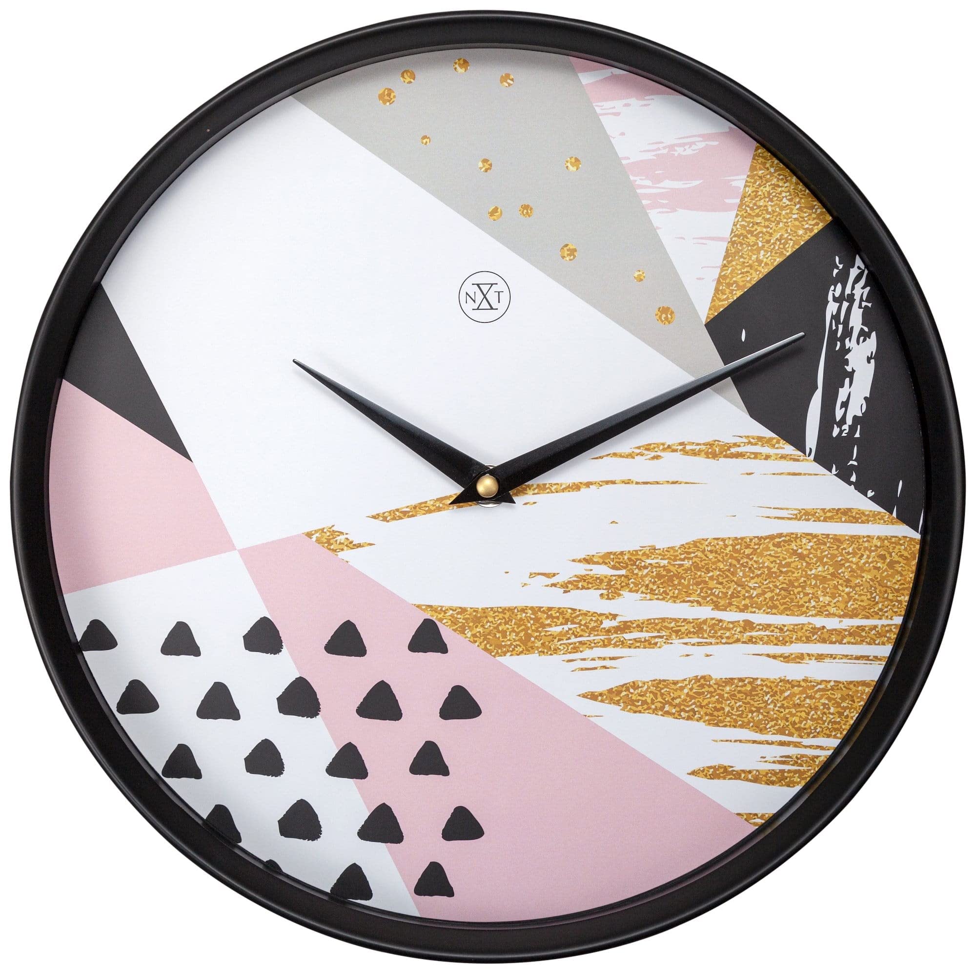 NexTime nXt- Wall clock - Ø 30 cm - Plastic - Multi - 'Grace'