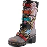 Spring Step L'Artiste Brazen Women's Mid-Shaft Boot - Versatile Chic, Bold &amp; Stylish, Comfortable Ankle Boots