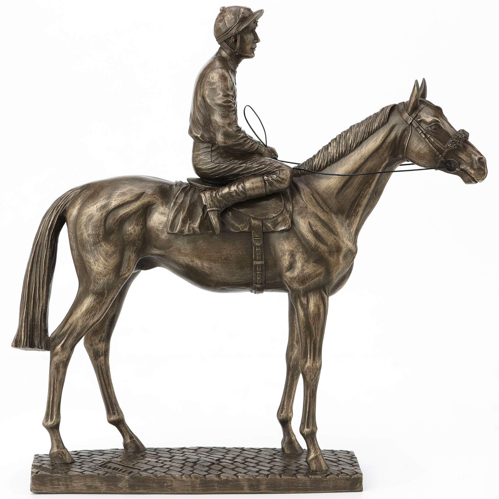 Fiesta Studios Sport of Kings by David Geenty Cold Cast Bronze Sculpture H23cm