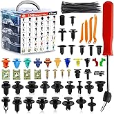 Car Push Retainer Clips Screws 1355PCS Auto Fasteners Assortment 42Popular Sizes Door Panel Trim Automotive Clips Bumper Rive