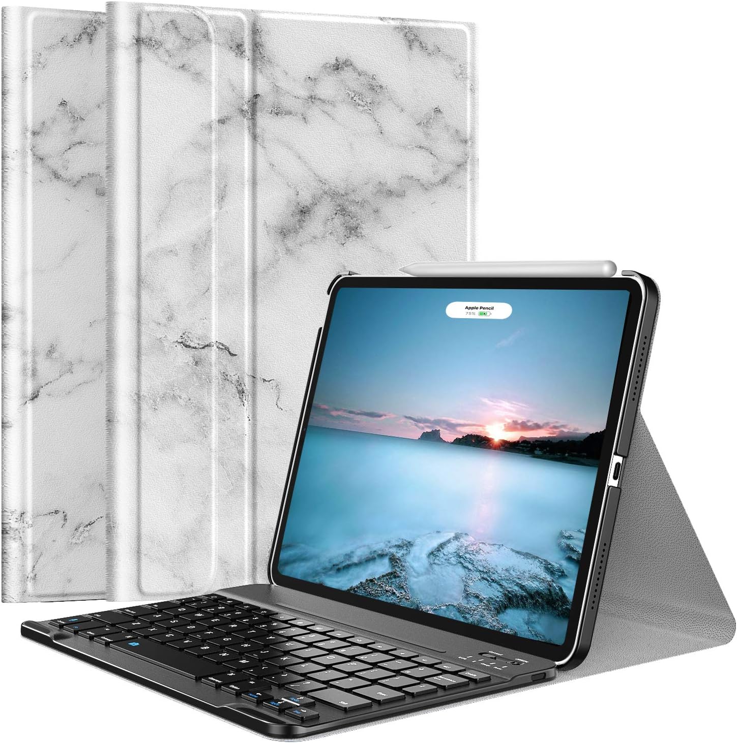 Amazon iPad Air4 ケース Royal Atic iPad Air 第4世代 2020 10.9インチ キーボード付きケース キーボードカバー 着脱式 Apple Amazon iPad Air4 ケース Royal Atic iPad Air 第4世代 2020 10.9インチ キーボード付きケース キーボードカバー 着脱式 Apple