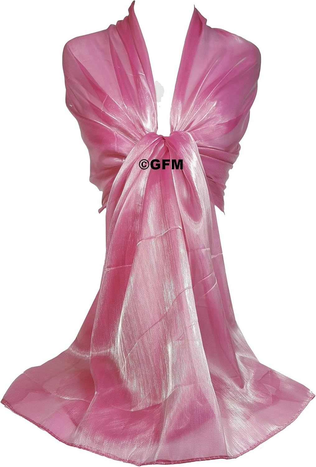 Brautjungfern Bridal Wear oder Braut oder Ball Proms Partys irisierend Hochzeit Stola GFM Marken Schal schimmernd ideal f/&uuml;r Abend
